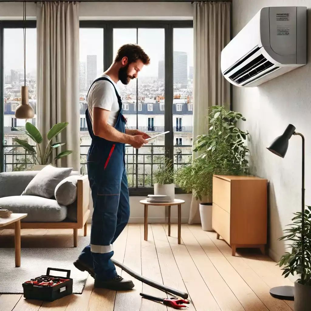 installation de la climatisation - france climatisation service